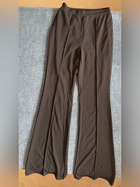 Black Flared Stretchy Pants